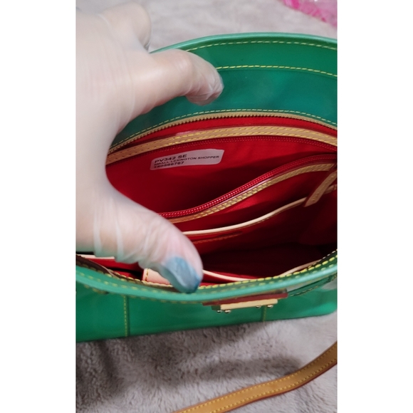 Dooney & Bourke Patent Leather Small Lexington Shopper - Picture 6 of 6